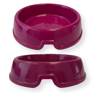 MyPetsDirect Ltd Cat Water/Food Plastic Bowls / Stylish Gloss Finish / 3 Colours PD-BP-PLASTIC-CAT-BOWL-HP